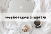 bt电子游戏手机客户端（bt玩游戏官网）
